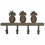Kapstok 4 haaks ananas gietijzer | Esschert Design