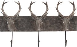 Kapstok 3 haaks rendier | 6PR1169 | Clayre & Eef Kapstok 3 haaks rendier | 6PR1169 | Clayre & Eef