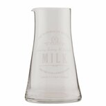 Glazen melkkan | 6GL1276 | Clayre & Eef