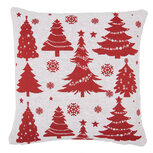 Kussen gevuld 45*45 cm Wit | KG023.036W | Clayre & Eef Kussen gevuld 45*45 cm Wit | KG023.036W | Clayre & Eef