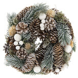 Krans ø 25*8 cm Multi | 64026 | Clayre & Eef Krans ø 25*8 cm Multi | 64026 | Clayre & Eef