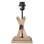 Lampenvoet 15*10*29 cm / E27/ max 40 Watt Bruin | 6LMP510 | Clayre & Eef Lampenvoet 15*10*29 cm / E27/ max 40 Watt Bruin | 6LMP510 | Clayre & Eef