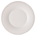 Bord ø 25*3 cm Wit | ECFP | Clayre & Eef