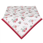 Clayre & Eef | Vierkant Tafelkleed Rood, Groen, Wit 100*100 cm | EVF01 Clayre & Eef | Vierkant Tafelkleed Rood, Groen, Wit 100*100 cm | EVF01