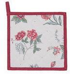 Pannenlap 20*20 cm Rood | EVF45 | Clayre & Eef Pannenlap 20*20 cm Rood | EVF45 | Clayre & Eef