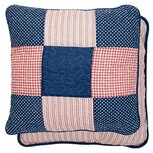 Kussenhoes 50*50 cm Blauw | Q153.030 | Clayre & Eef Kussenhoes 50*50 cm Blauw | Q153.030 | Clayre & Eef