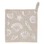 Pannenlap 20*20 cm Natuur | SES45N | Clayre & Eef Pannenlap 20*20 cm Natuur | SES45N | Clayre & Eef