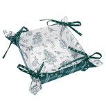 Broodmandje 35*35*8 cm Groen | WF47 | Clayre & Eef Broodmandje 35*35*8 cm Groen | WF47 | Clayre & Eef