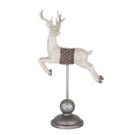 Rendier 26*13*46 cm Grijs | 6PR0941 | Clayre & Eef Rendier 26*13*46 cm Grijs | 6PR0941 | Clayre & Eef