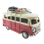 Clayre & Eef | Decoratie Miniatuur Camper Rood 25*12*16 cm | 6Y2714 Clayre & Eef | Decoratie Miniatuur Camper Rood 25*12*16 cm | 6Y2714