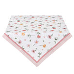 Tafelkleed 150*150 cm Wit | ASD15 | Clayre & Eef Tafelkleed 150*150 cm Wit | ASD15 | Clayre & Eef
