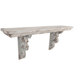 Clayre & Eef | Wandrek Wit 100x23x41 cm | 5H0232 Clayre & Eef | Wandrek Wit 100x23x41 cm | 5H0232