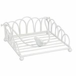 Clayre & Eef | Servettenhouder Wit 20*20*9 cm | 60057W Clayre & Eef | Servettenhouder Wit 20*20*9 cm | 60057W