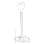 Clayre & Eef | Keukenrolhouder Wit ø 18x39 cm | W40361W Clayre & Eef | Keukenrolhouder Wit ø 18x39 cm | W40361W