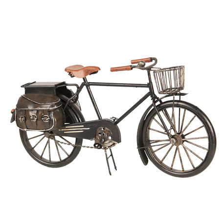 Model fiets 31*9*16 cm | Zwart | FI0014 | Clayre & Eef