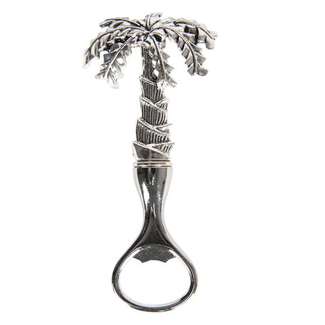 Flessenopener palmboom 7*3*14 cm | Zilverkleurig | 64353 | Clayre & Eef