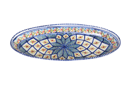Ovale schaal Shebka 40 cm | OS.AE.40 | Dishes & Deco
