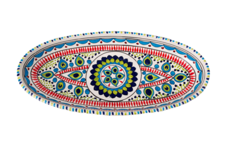 Ovale schaal Pavo 40 cm | OS.PA.40 | Dishes & Deco