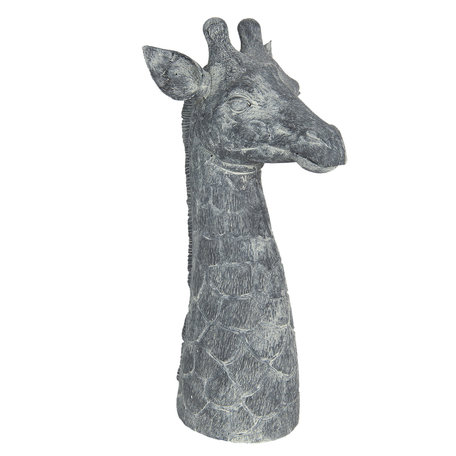 Decoratie giraf 24*22*47 cm | Grijs | 6PR3200 | Clayre & Eef