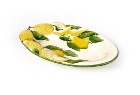 Ovale schaal citroenen 29 x 18 cm | FR540 | Piccobella