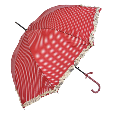 Paraplu ø 90 cm rood | Rood | JZUM0030R | Clayre & Eef