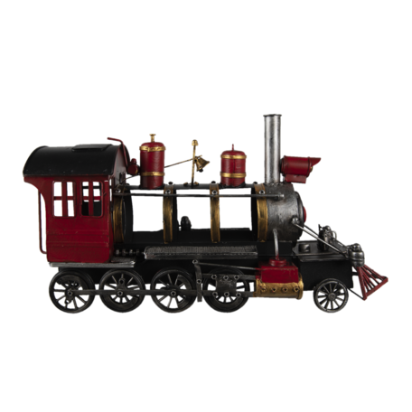Model locomotief 42*13*23 cm | Rood | 6Y4615 | Clayre & Eef