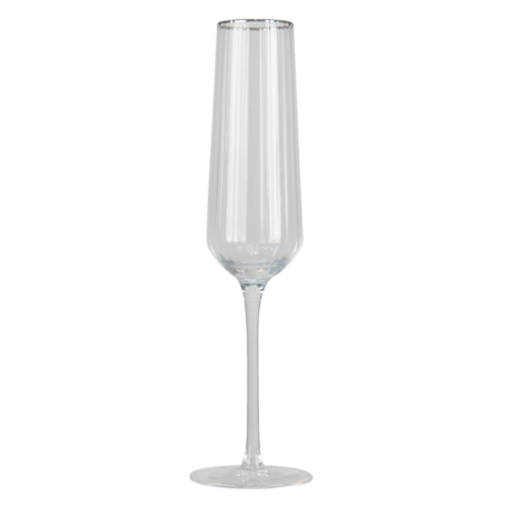 Clayre & Eef | Champagneglas Transparant 250 ml | 6GL3254