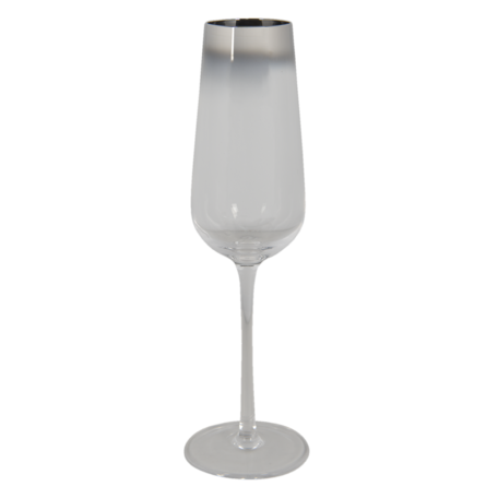 Clayre & Eef | Champagneglas Transparant 320 ml | 6GL3382