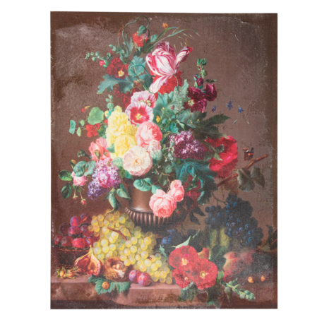 Clayre & Eef | Schilderij Bruin, Rood, Groen 60*3*80 cm | 50629