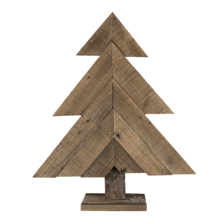 Decoratie kerstboom 48*10*56 cm | Bruin | 6H2092 | Clayre & Eef