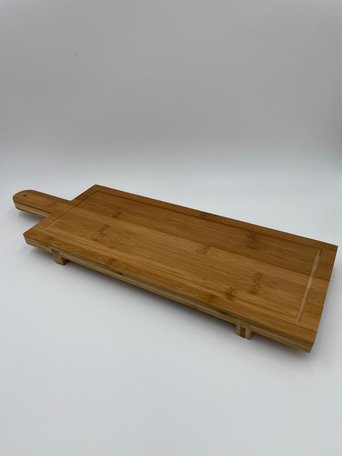 Serveerplank / Snijplank bamboe tapas 58x19x2cm | Home Sweet Home