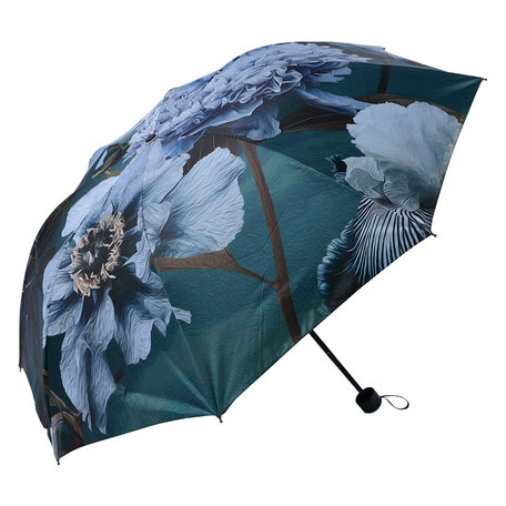 Clayre & Eef | Paraplu Volwassenen Groen ø 95*110 cm | JZUM0046