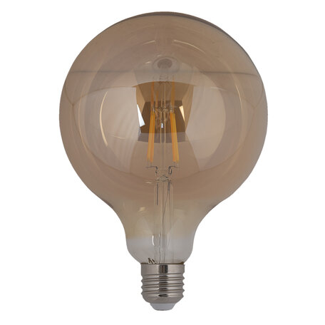 Clayre & Eef | LED Lamp Transparant 12 cm E27/4W | LP108