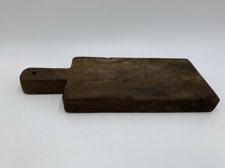 Decoratie plateau dienblad hout met handvat bruin 30 x 12 cm plank | 655991 | Home Sweet Home | Stoer & Sober Woonstijl