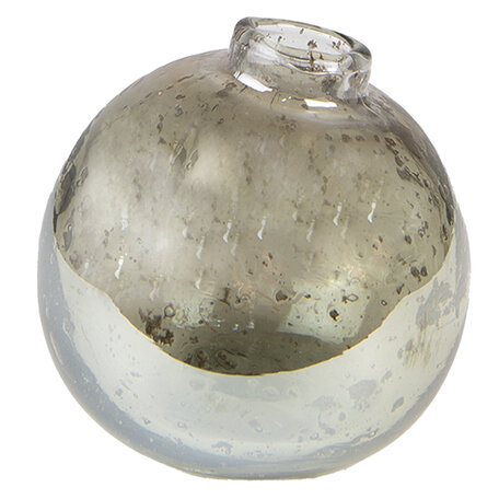 Clayre & Eef | Vazen glas Groen ø 9x10 cm | 6GL4284