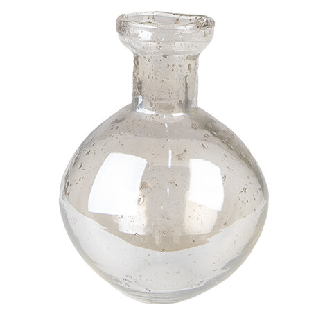 Clayre & Eef | Vazen glas Transparant ø 10x15 cm | 6GL4298