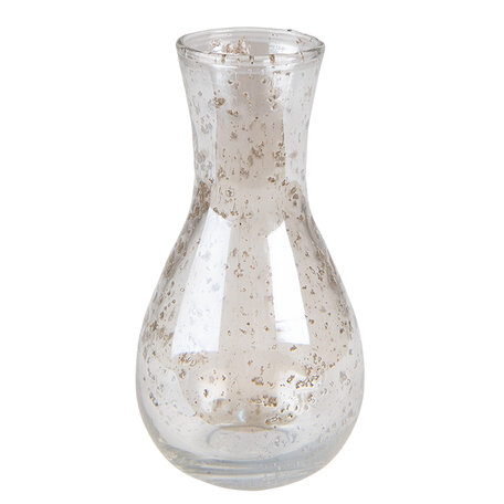 Clayre & Eef | Vazen glas Transparant ø 8x15 cm | 6GL4300