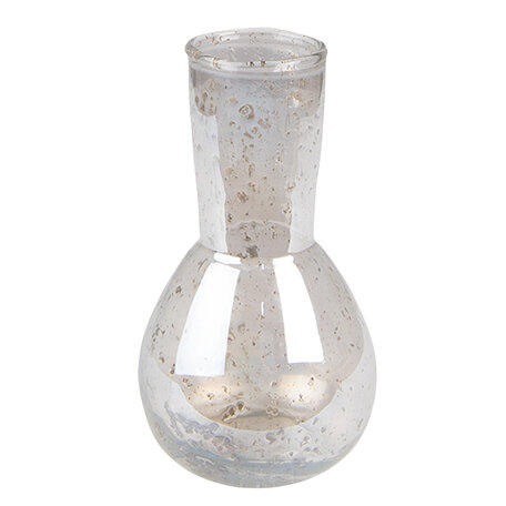 Clayre & Eef | Vazen glas Transparant ø 7x14 cm | 6GL4302