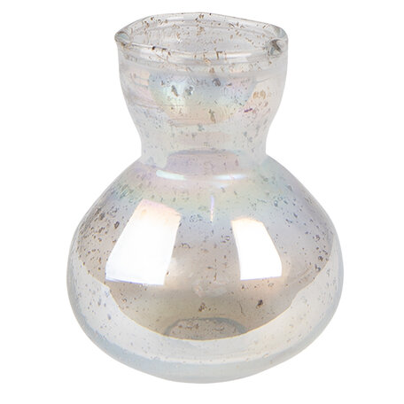 Clayre & Eef | Vazen glas Transparant ø 8x11 cm | 6GL4304